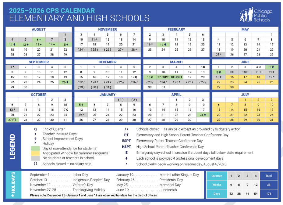 Chicago Public Schools 2025 26 Calendar lusa nadiya